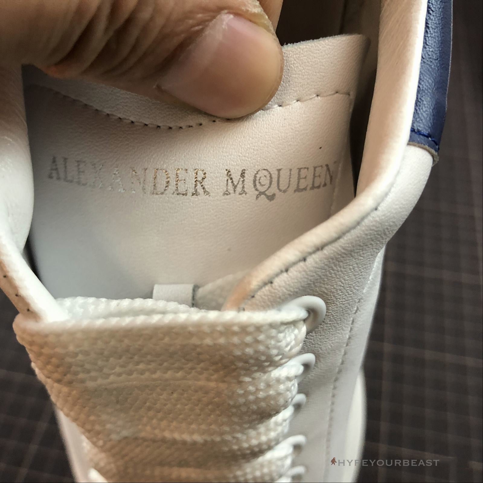 Alexander McQueen White / Navy