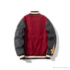 BAPE Embroidered STA Star Stitched Woolen Baseball Jacket 'RED'