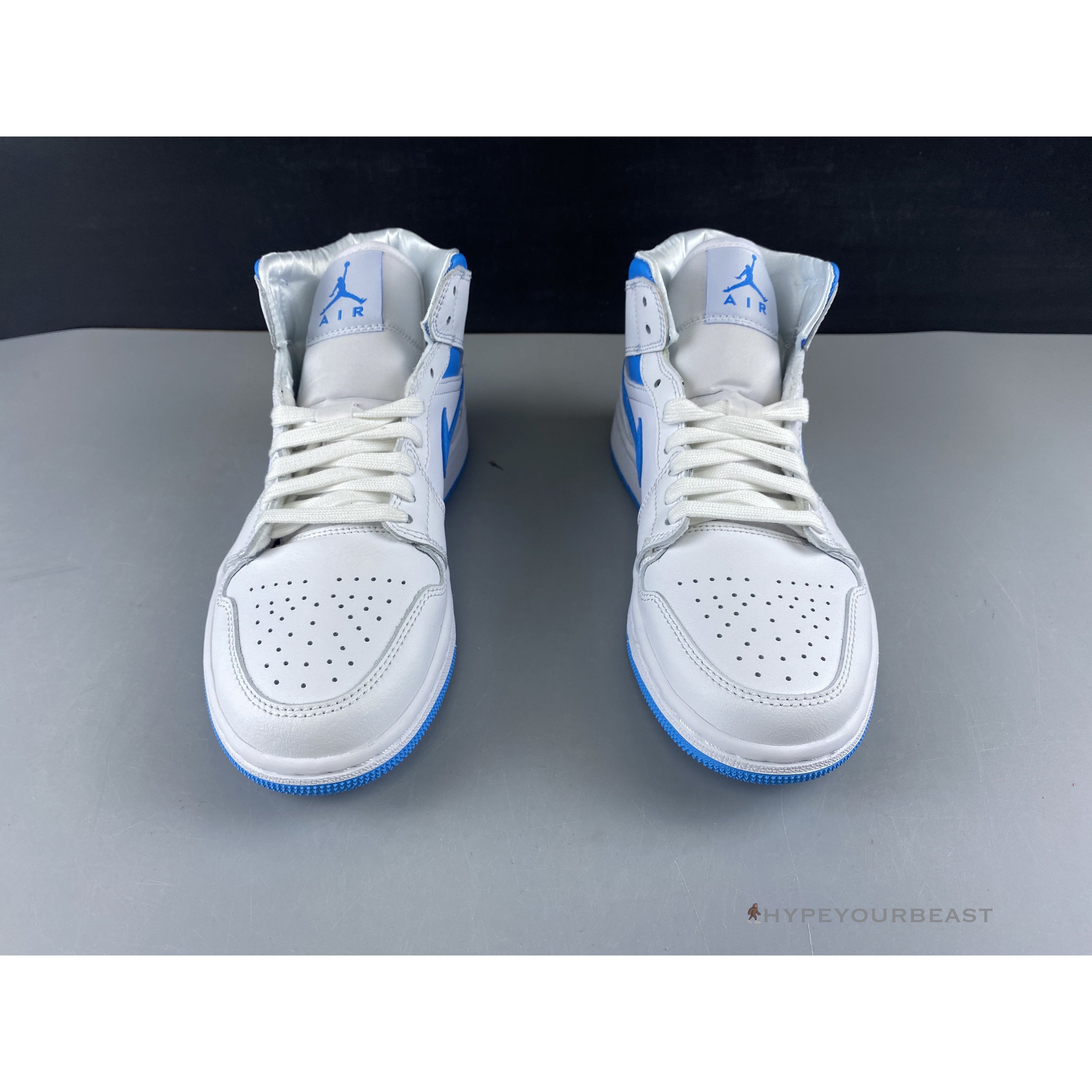 Air Jordan 1 Mid Sail Light Blue