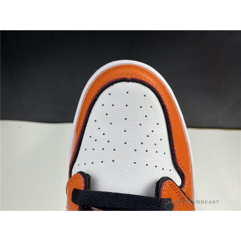 Air Jordan 1 Mid Turf Orange Patent