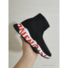 BCG Sock Sneakers Black White Red