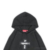 Supreme Cross Box Logo hoodie Black