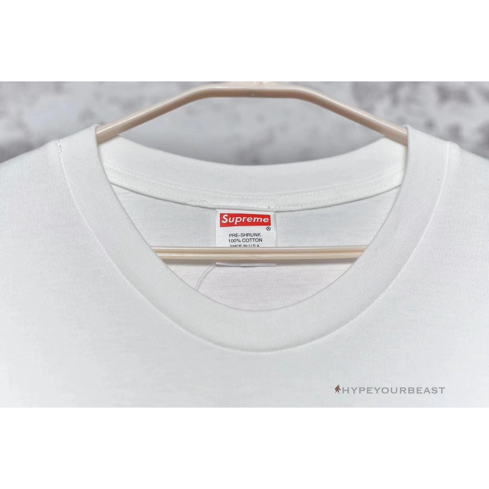 Supreme Red Flash Box Logo Tee Shirt