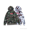 Supreme Camo Hoodie White Camouflage