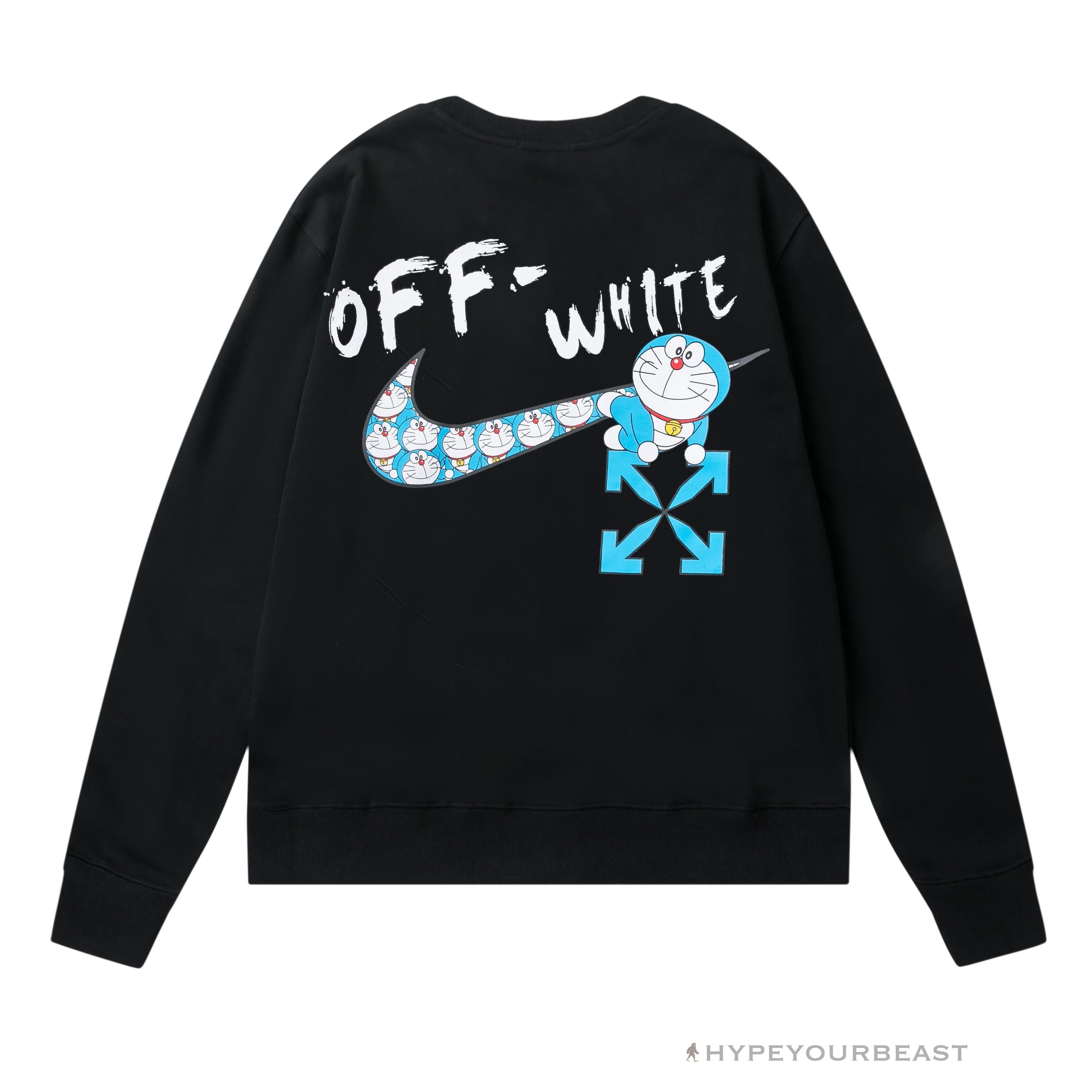 Off-White X Nike Shirt Doraemon Black