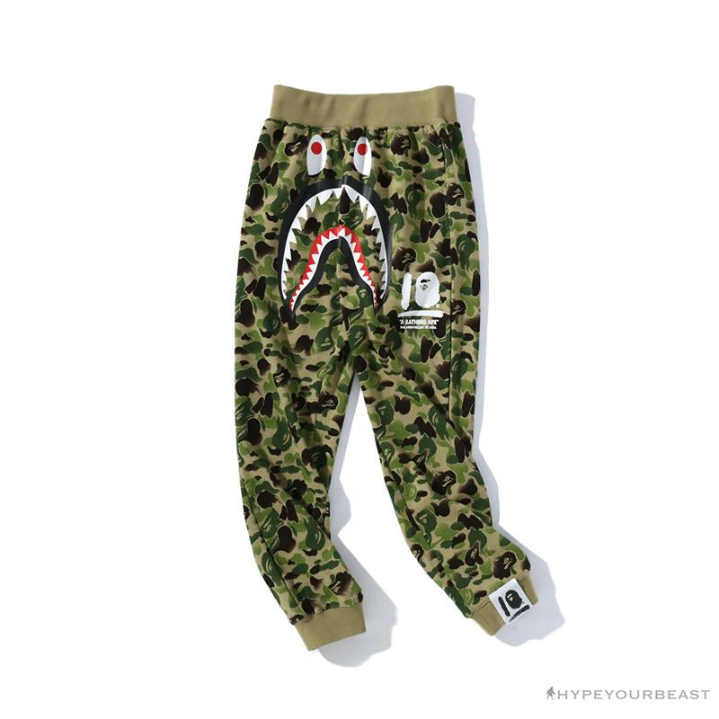 BAPE Chinese Style Ink Camouflage 10th Anniversary Limited Pants 'GREEN'