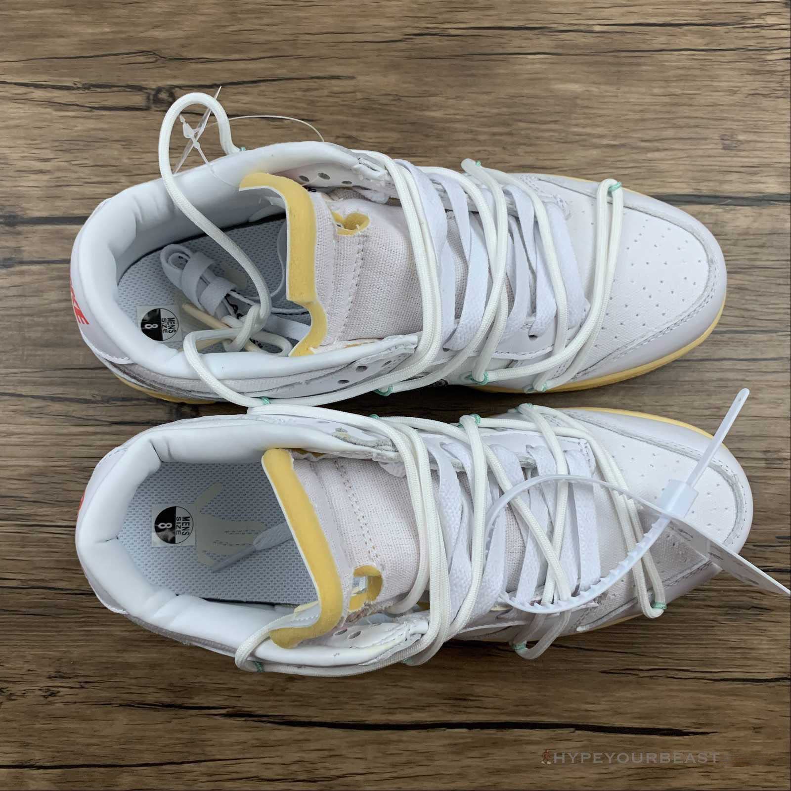 Off White X Nike Dunk Low 'Dear Summer - 18/50'