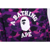 BAPE x Bathing Ape Head Camouflage Hoodie 'PURPLE'