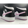 Jordan 1 Mid White Black Light Arctic Pink