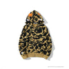 BAPE Camo Hoodie Shark Head 'YELLOW'