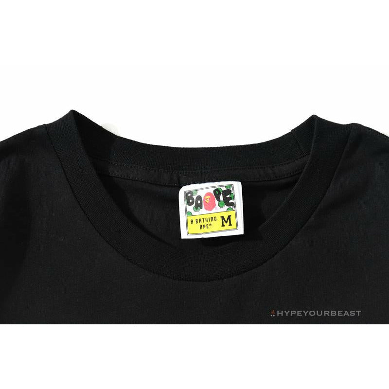 BAPE Co-Branded Fly Boy Tee Shirt 'BLACK'