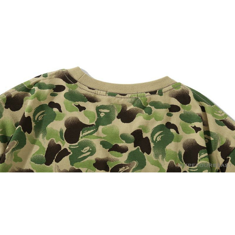 BAPE Chinese Style Ink 10th Anniversary Camouflage Tee Shirt 'GREEN'