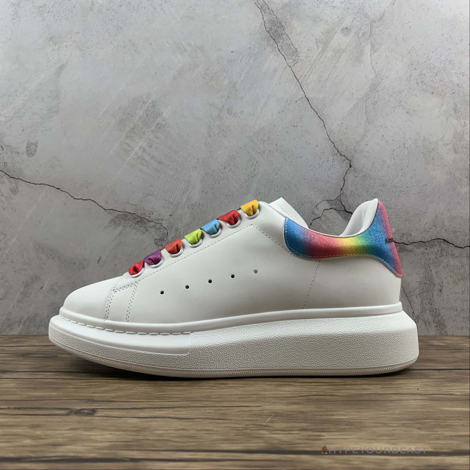 Alexander McQueen White / Rainbow