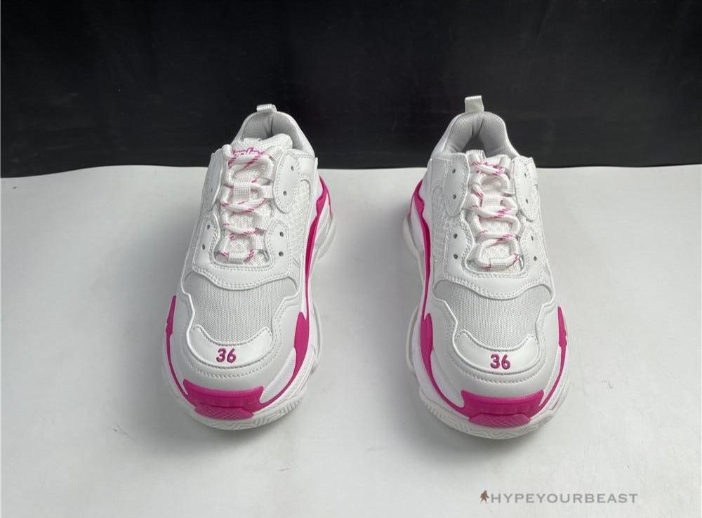 BCG Triple S White Pink