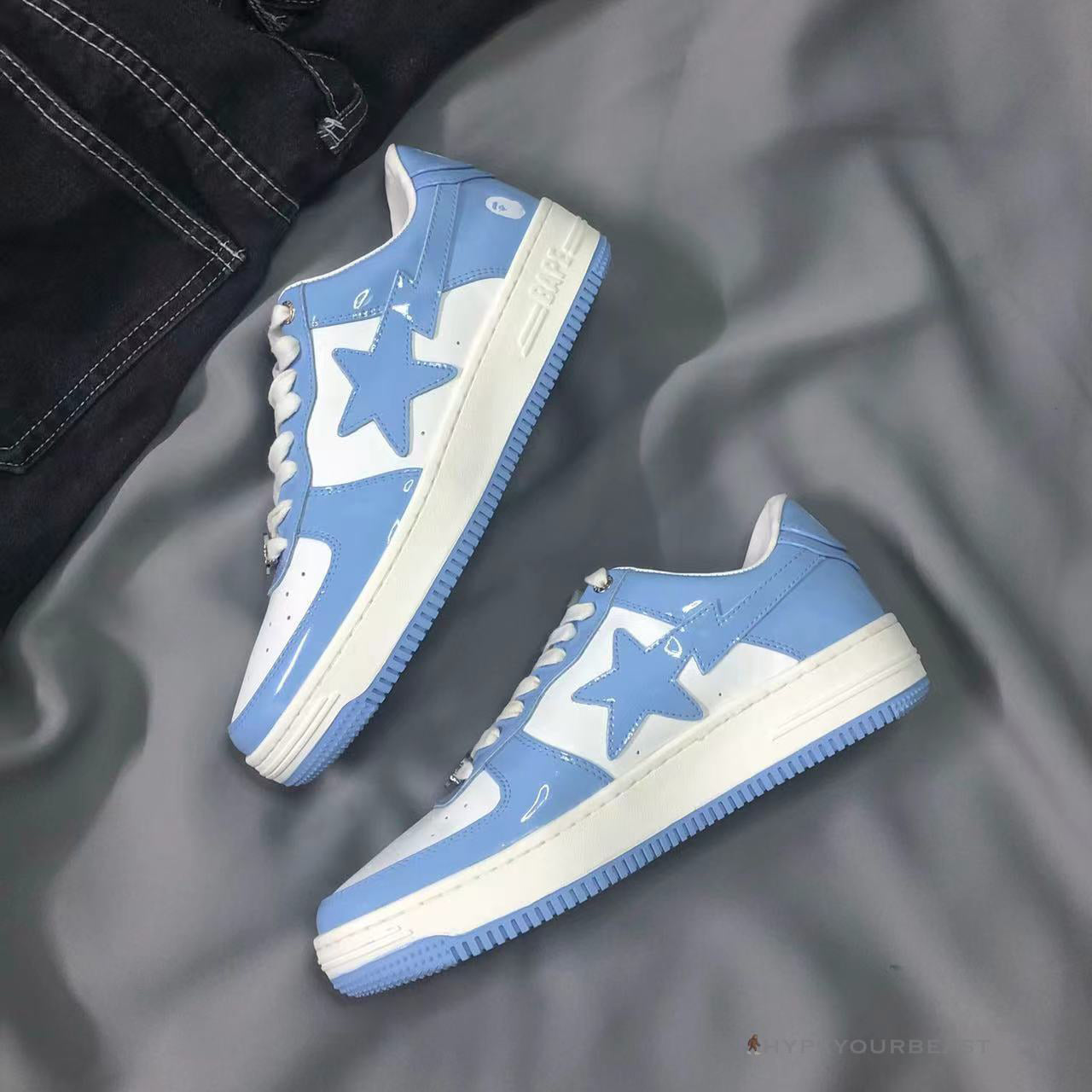 BAPE STA Low Top Sneakers Blue