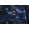 BAPE Classic Ape Head Embroidered Camouflage Long Sleeve Shirt 'BLUE'