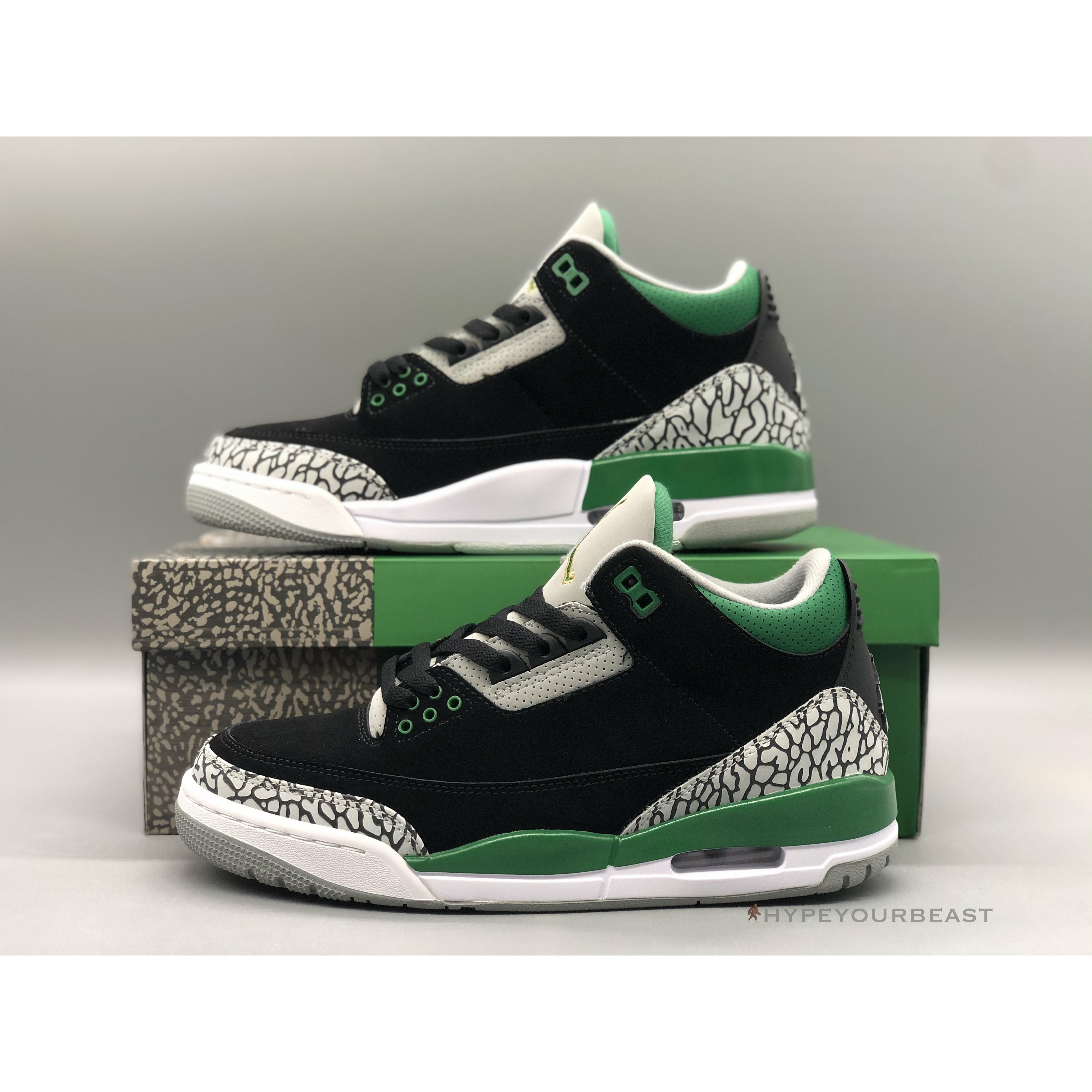 Air Jordan 3 Retro Pine Green