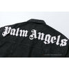 Palm Angels Jean Jacket Black