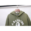 BAPE x Bathing Ape Head Hoodie 'ARMY GREEN'