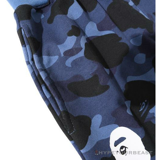 BAPE x PSG Paris Saint-Germain Camouflage Blue Pants