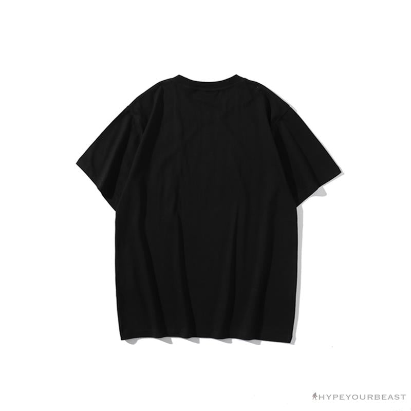 BAPE Little Ape Head Colorful Classic Tee Shirt 'BLACK'