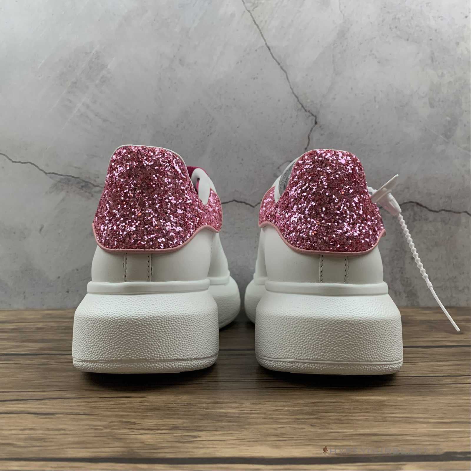 Alexander McQueen White / Pink Sparkle