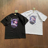 Bape Tee Shirt White Galaxy