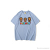 BAPE Baby Milo Watermelon Little Monkey Tee Shirt 'BLUE'