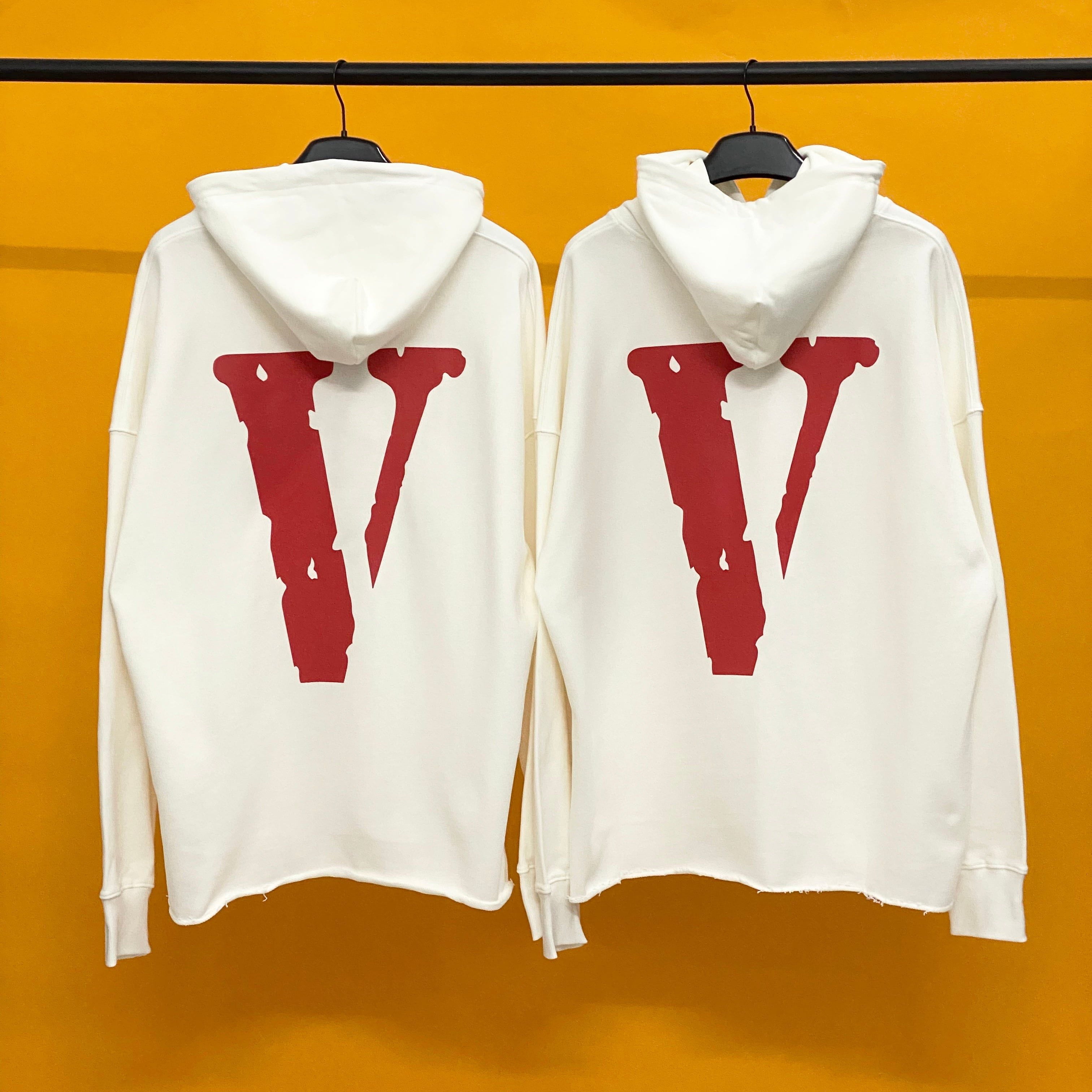 Vlone Red White and Blue Hoodie