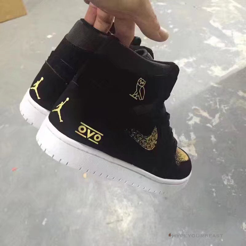 Air Jordan 1 High 'OVO Gold / Black'