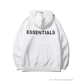 FOG Hoodie Reflective ESSENTIALS White